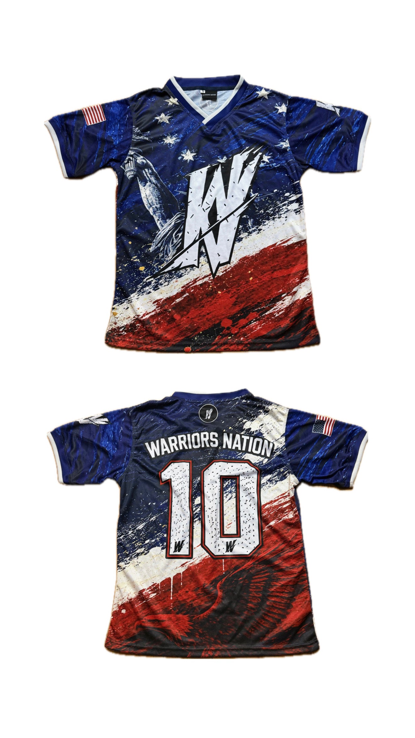 Warriors Nation NYC Team USA Jersey World Cup
