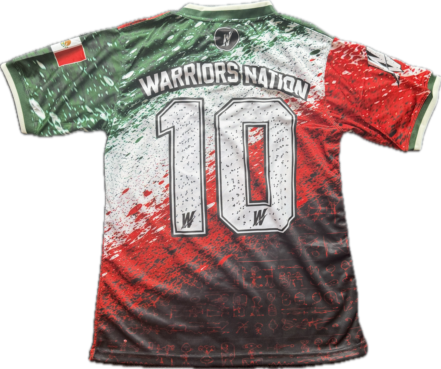 Warriors Nation Team Mexico Jersey World Cup