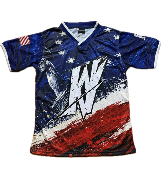 Warriors Nation NYC Team USA Jersey World Cup