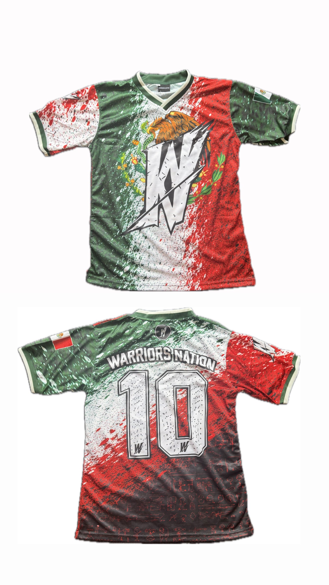 Warriors Nation Team Mexico Jersey World Cup