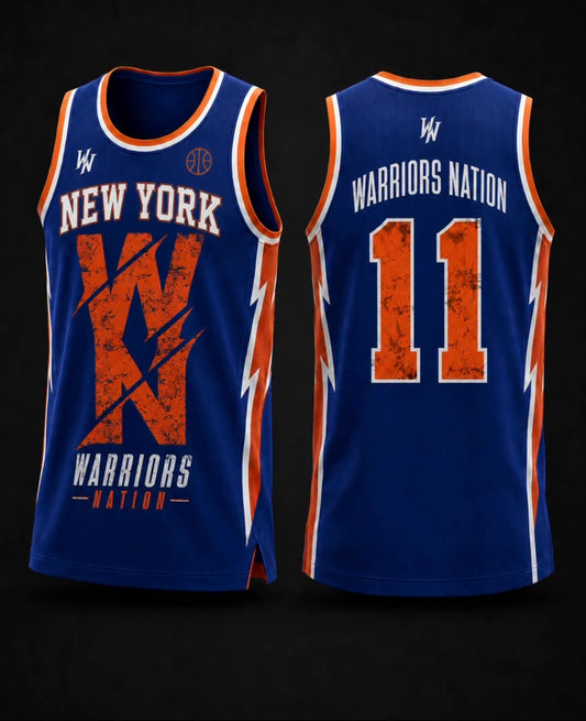 Warriors Nation New York Knicks Jersey